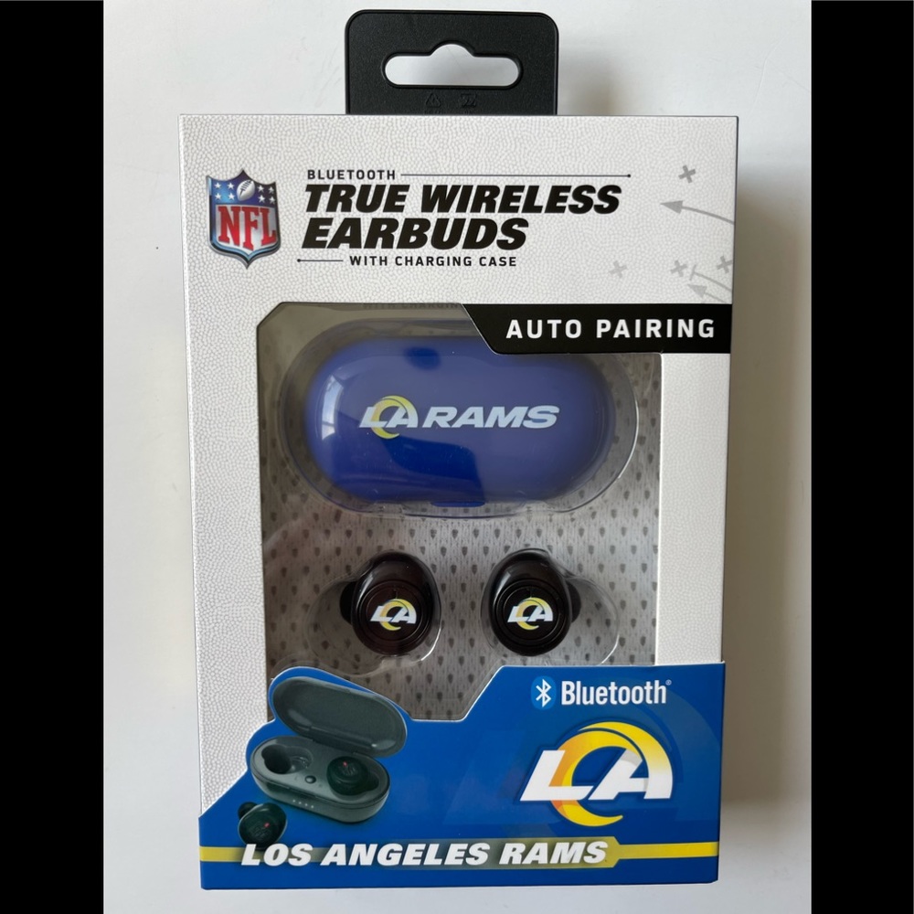 Los Angeles RAMS Wireless Earbuds